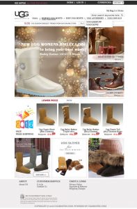 UGG Scam site-1