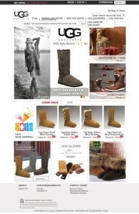 UGG Scam site-2